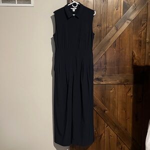 Sleeveless navy Jumpsuit